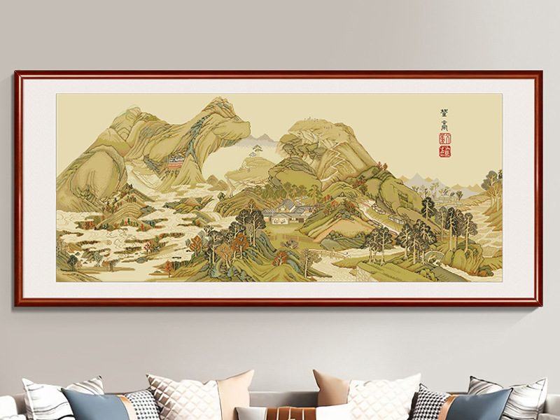 “Cross – stitch of the ‘Climbing High Picture’ in ‘A Record of Yearly Observances’: A Glimpse into the Cultural and Artistic Legacy of the Ming Era”