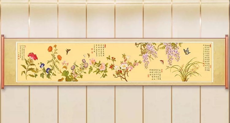 A Hundred Flowers Scroll