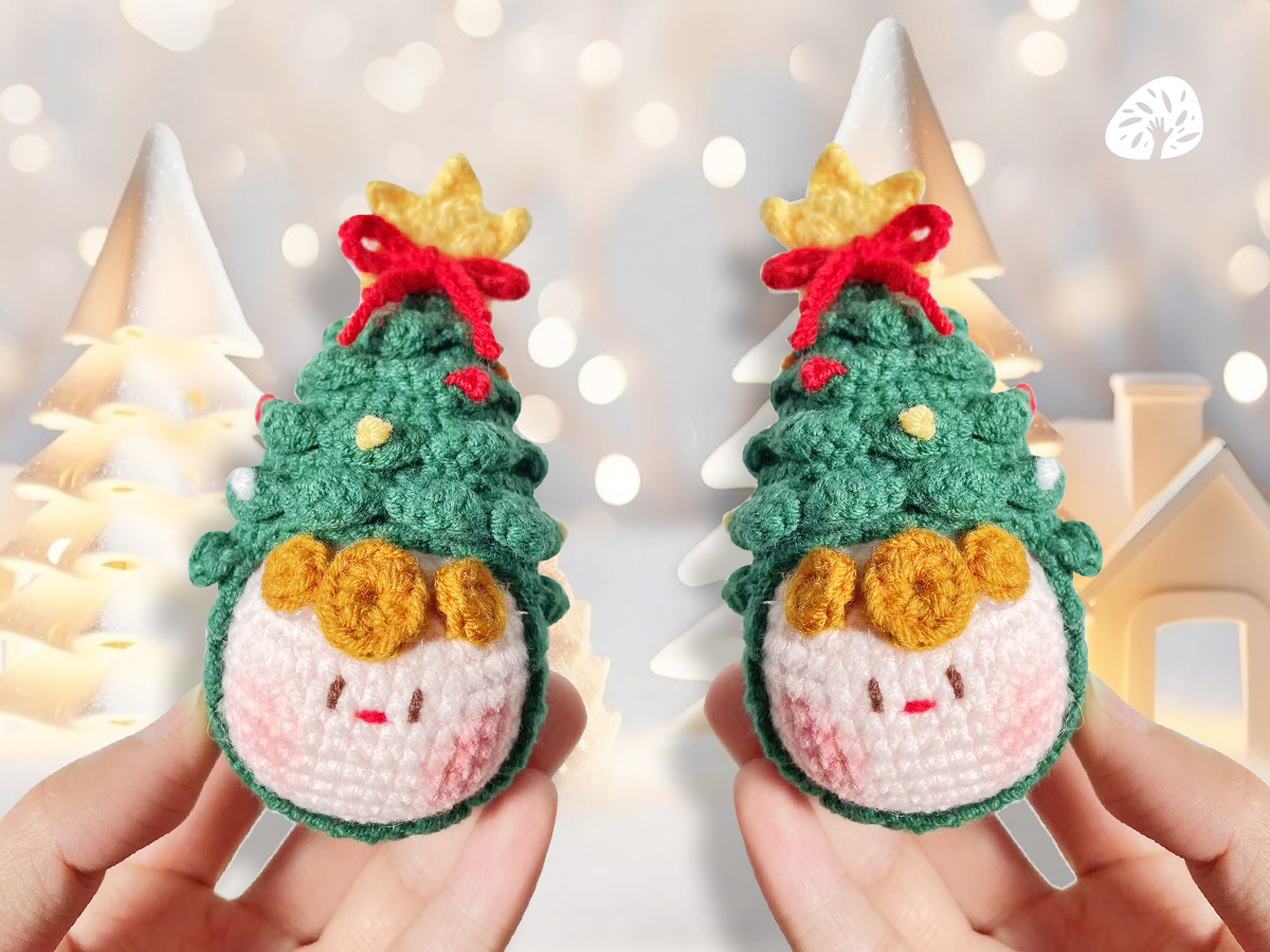 Charming Crocheted Christmas Tree Dolls: A Heart – warming Holiday Gift