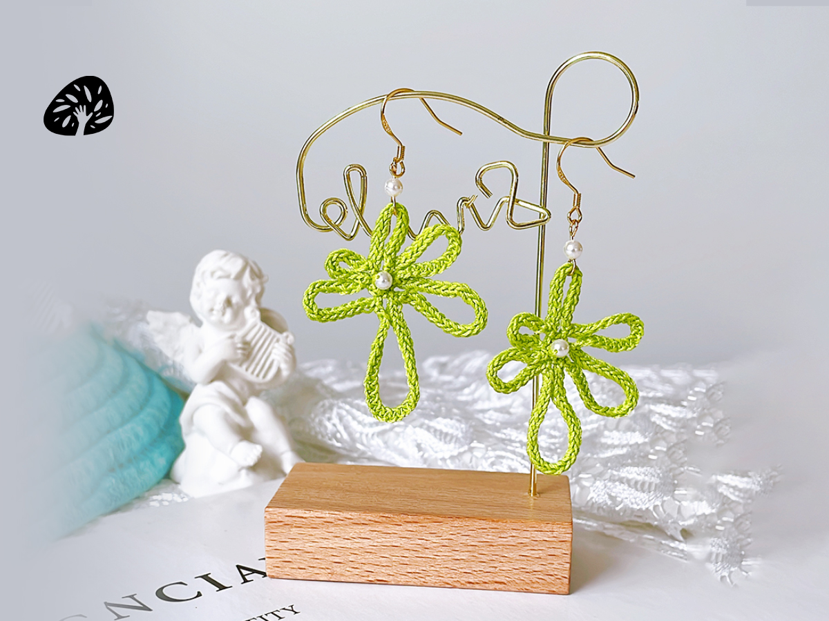 Handmade Crochet Flower Earrings: Where Nature Meets Elegance